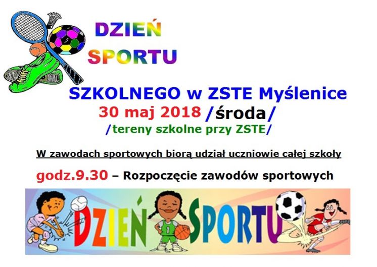 Dzień sportu w ZSTE 2018